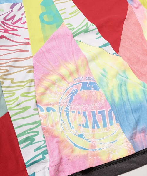 YEAH RIGHT!!(イェーライト)の「CUT AND CONNECTED T(Tシャツ/カットソー・メンズ・カラフル/ブラック系その他/グレー系その他・2)」の6枚目の写真