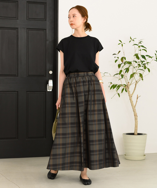 【新品未使用タグ付き✨23AW】ジャーナルスタンダード　メモリーチェックスカート セール】メモリーチェックスカート（スカート）｜JOURNAL