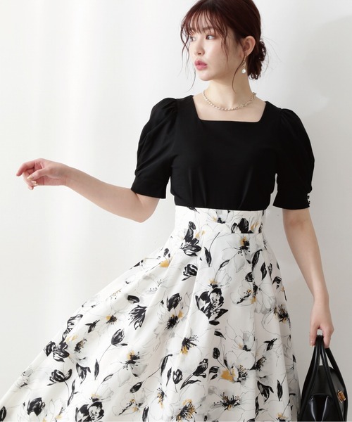 PROPORTION BODY DRESSING（プロポーションボディドレッシング）の「タックパフカットソー / 1212260700（Tシャツ/カットソー・レディース・ブラック/イエロー/オフホワイト・FREE）」の3枚目の写真