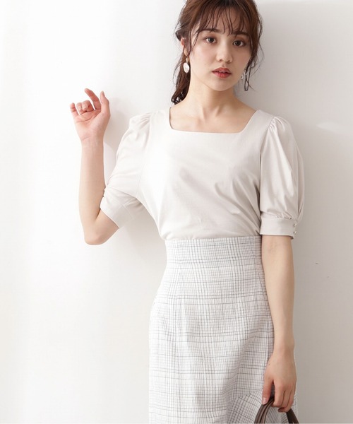 PROPORTION BODY DRESSING（プロポーションボディドレッシング）の「タックパフカットソー / 1212260700（Tシャツ/カットソー・レディース・ブラック/イエロー/オフホワイト・FREE）」の4枚目の写真