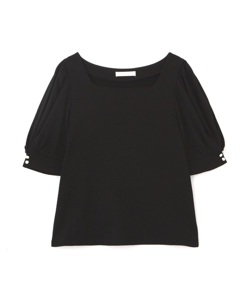 PROPORTION BODY DRESSING（プロポーションボディドレッシング）の「タックパフカットソー / 1212260700（Tシャツ/カットソー・レディース・ブラック/イエロー/オフホワイト・FREE）」の20枚目の写真