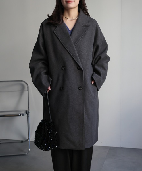 チェスターコート ロングコート値下げしました コート チェスターコート ロングコート レディース ロング グレン