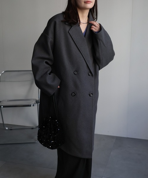 値下げ！！美品⭐︎A.P.C. チェスターコート A.P.C.｜ウール グレンチェック チェスターコート “MANTEAU NINON