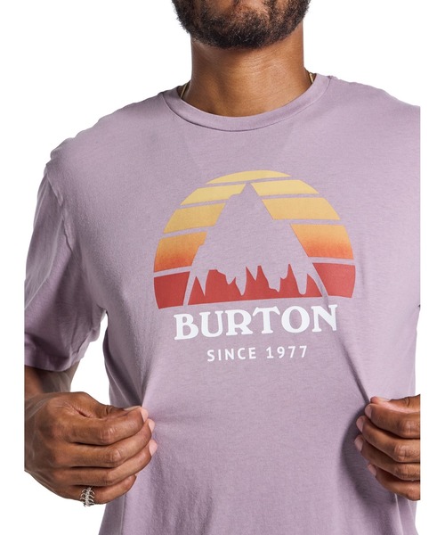 BURTON(バートン)の「Underhill ショートスリーブ Tシャツ(Tシャツ/カットソー・メンズ・ホワイト/グレー/ブラック/パープル・M/L/XL/S/XS/XXS)」の5枚目の写真