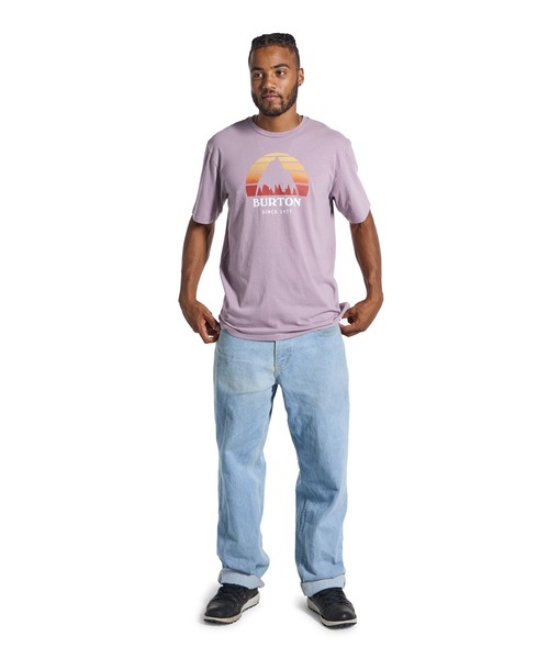 BURTON(バートン)の「Underhill ショートスリーブ Tシャツ(Tシャツ/カットソー・メンズ・ホワイト/グレー/ブラック/パープル・M/L/XL/S/XS/XXS)」の7枚目の写真