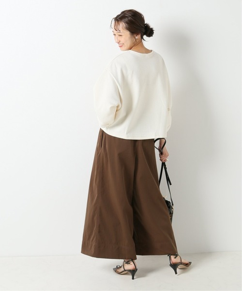 IENA(イエナ)の「ブークレーダンボールショートTシャツ(Tシャツ/カットソー・レディース・ベージュ/ホワイト/ブラック・FREE)」の17枚目の写真