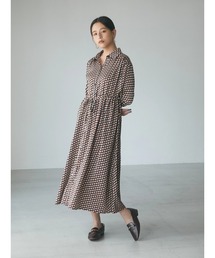 armonia | armonia.レトロ柄リラックスワンピース(ワンピース)