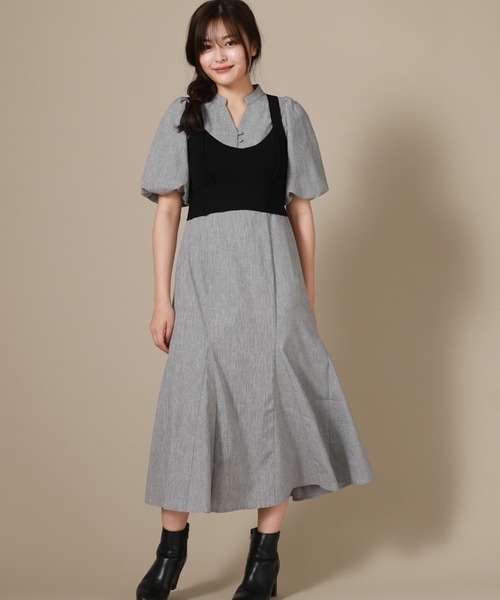 セール ワンピース ドレス ニットビスチェｓｅｔワンピース ワンピース Cheek チーク のワンピース ニットビスチェｓｅｔワンピース 225 529 870 005 をセール価格で購入できます Archives ワンピース Cheek チーク のファッション セール 安い