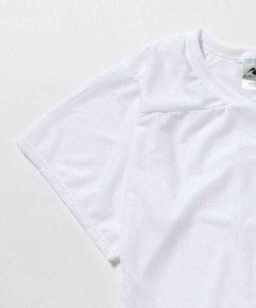 BEAMS BOY(ビームスボーイ)の「AUGUSTA SPORTSWEAR / メッシュ トップス(Tシャツ/カットソー・レディース・ホワイト/ネイビー・ONE SIZE)」の7枚目の写真