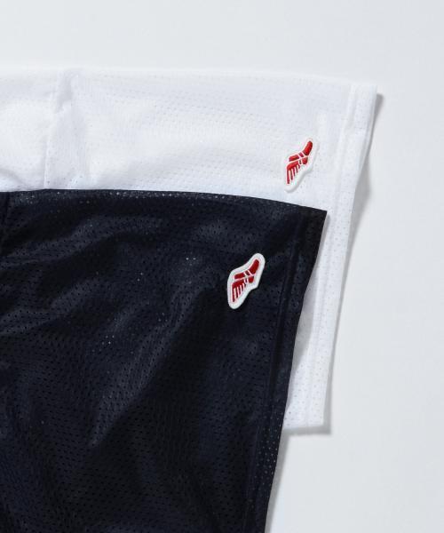 BEAMS BOY(ビームスボーイ)の「AUGUSTA SPORTSWEAR / メッシュ トップス(Tシャツ/カットソー・レディース・ホワイト/ネイビー・ONE SIZE)」の13枚目の写真