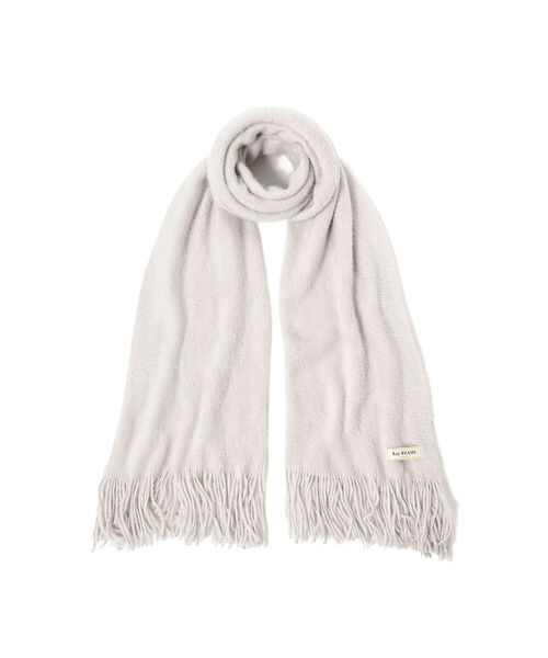 Ray BEAMS(レイビームス)の「Ray BEAMS / 無地 カラー ロング マフラー(マフラー・レディース・ライトグレー/ピンク/オレンジ/ブラック/サックスブルー/オフホワイト・ONE SIZE)」の12枚目の写真