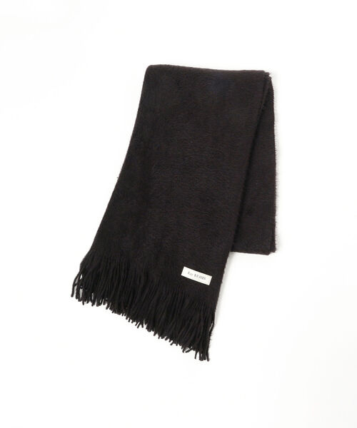 Ray BEAMS(レイビームス)の「Ray BEAMS / 無地 カラー ロング マフラー(マフラー・レディース・ライトグレー/ピンク/オレンジ/ブラック/サックスブルー/オフホワイト・ONE SIZE)」の16枚目の写真