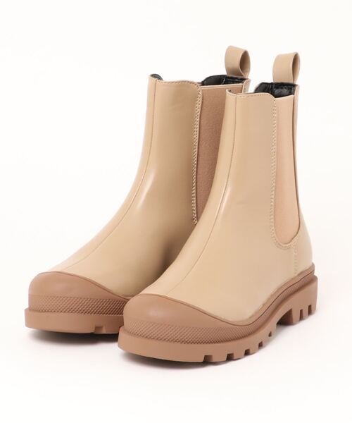 Green Parks(グリーンパークス)の「トウキャップサイドゴアブーツ(ブーツ・レディース・ベージュ/ブラック/ホワイト系その他2・L/M/XS/S/XL)」の11枚目の写真