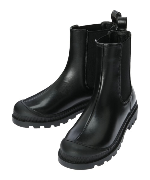 Green Parks(グリーンパークス)の「トウキャップサイドゴアブーツ(ブーツ・レディース・ベージュ/ブラック/ホワイト系その他2・L/M/XS/S/XL)」の19枚目の写真