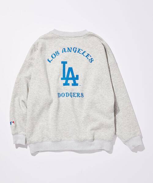 MLB（メジャーリーグベースボール）の「【WEB限定】【別注】＜MLB×GLR or＞フロッキー プリント 長袖スウェット -ユニセックス-（スウェット・メンズ・ブラック/ダークグリーン/グレー・S/M/L/XL）」の15枚目の写真