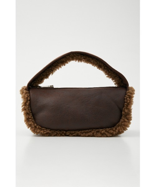 SLY(スライ)の「GRIP BAG グリップバッグ(ハンドバッグ・レディース・ターコイズブルー/ブラウン/ブラック・FREE)」の3枚目の写真