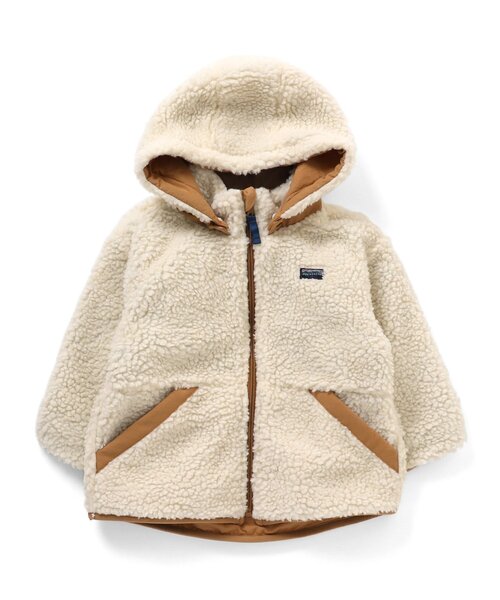 F.O.KIDS（エフオーキッズ）の「リバーシブルマウンテンジャケット_ウォッシャプル（ダウンジャケット/コート・キッズ・ブラウン/カーキ/イエロー/ブルー/アイボリー・90/100/110/120/80/130/95/140）」の12枚目の写真