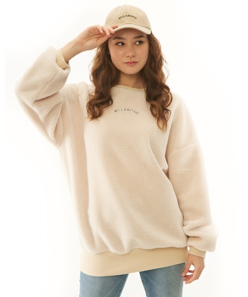 BILLABONG(ビラボン)の「BILLABONG レディース 2WAY BOA ONEPIECE ボアワンピース 【2022年秋冬モデル】/ビラボン(ワンピース・レディース・ブラック/ブラウン/オフホワイト・MEDIUM/LARGE)」の5枚目の写真