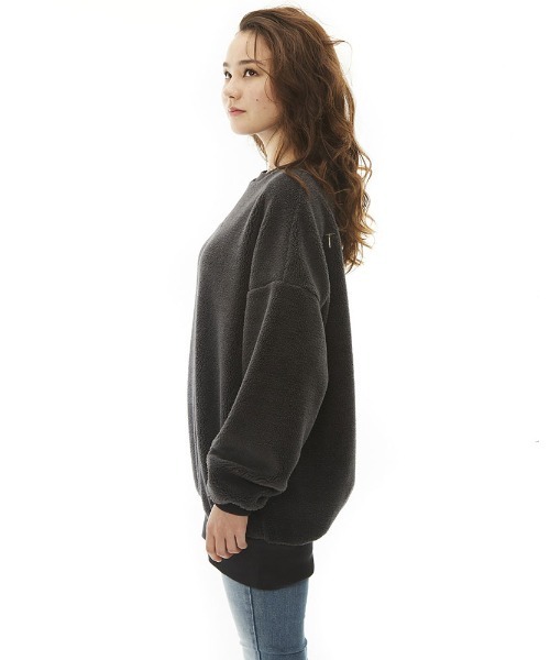 BILLABONG(ビラボン)の「BILLABONG レディース 2WAY BOA ONEPIECE ボアワンピース 【2022年秋冬モデル】/ビラボン(ワンピース・レディース・ブラック/ブラウン/オフホワイト・MEDIUM/LARGE)」の14枚目の写真