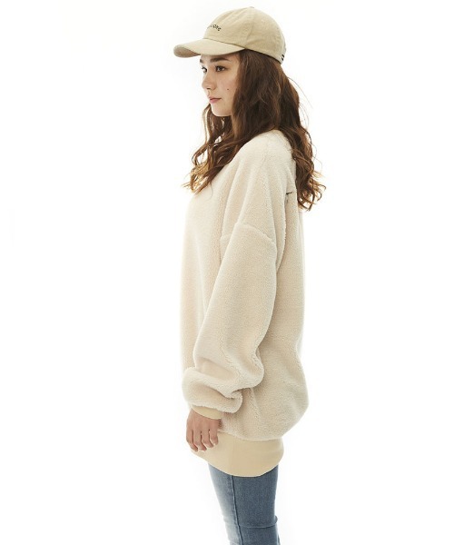 BILLABONG(ビラボン)の「BILLABONG レディース 2WAY BOA ONEPIECE ボアワンピース 【2022年秋冬モデル】/ビラボン(ワンピース・レディース・ブラック/ブラウン/オフホワイト・MEDIUM/LARGE)」の6枚目の写真
