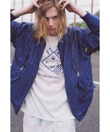 Wizzard（ウィザード）の「Wizzard ウィザード / GRAPHIC T-SHIRT "AFTER HOURS" ギザ天竺コットングラフィックプリントTシャツ（Tシャツ/カットソー）」