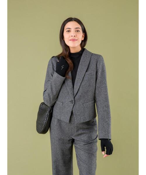 agnès b.　アニエスべー　コート　上着　グレー　150 agnès b. アニエスべー コート 上着 グレー 150 agnès b