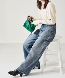 acro | サイドスリットデニム/AC2705(デニムパンツ)