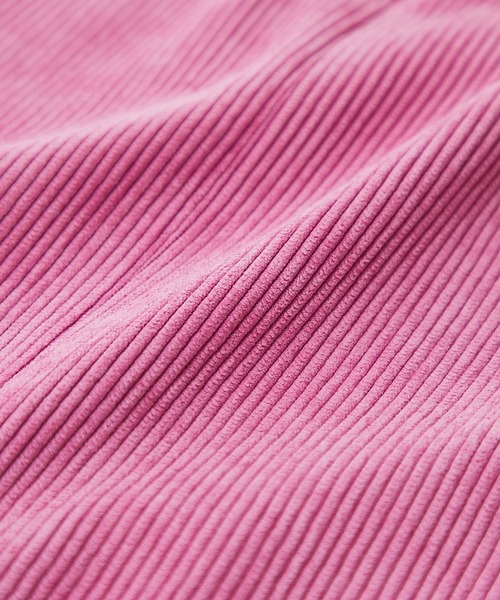 un dix cors(アンディコール)の「シーズンライクなコーデュロイ素材のスカート コーデュロイナロースカート(スカート・レディース・アイボリー/ピンク/チャコールグレー・FREE)」の17枚目の写真