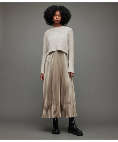 ALLSAINTS（オールセインツ）の「SILVI 2-IN-1 DRESS | SILVI 2-IN-1