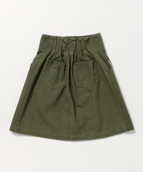Ray BEAMS(レイビームス)の「Ray BEAMS / ツイル 1タック Aライン スカート(スカート・レディース・オフホワイト/オリーブ/サックスブルー/ネイビー・0/1)」の18枚目の写真