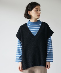 CRAFT STANDARD BOUTIQUE | モールニットVネックベスト　◆(ベスト)