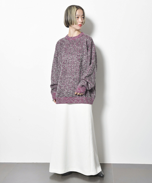 CITYSHOP（シティーショップ）の「MULTI MIX ニット（ニット