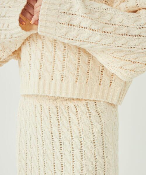 ミニケーブルペアアップワンピース