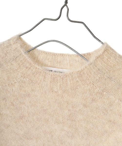 Scye（サイ）の「Scye / サイ ベーシックス：【レディース】Shetland Wool Brushed Sweater：5222-13602[DEA]（ニット/セーター・レディース・オートミール・36）」の5枚目の写真