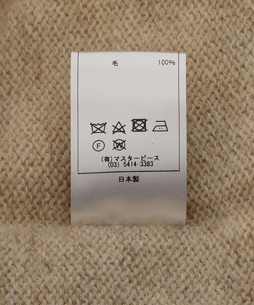 Scye（サイ）の「Scye / サイ ベーシックス：【レディース】Shetland Wool Brushed Sweater：5222-13602[DEA]（ニット/セーター・レディース・オートミール・36）」の8枚目の写真