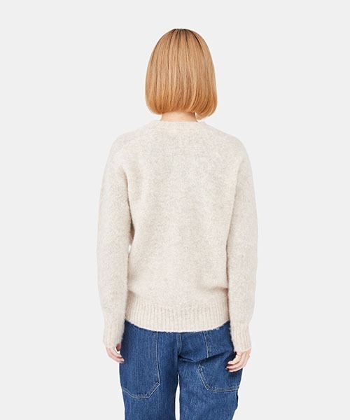 Scye（サイ）の「Scye / サイ ベーシックス：【レディース】Shetland Wool Brushed Sweater：5222-13602[DEA]（ニット/セーター・レディース・オートミール・36）」の11枚目の写真