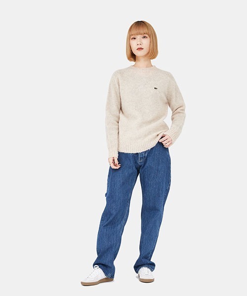 Scye（サイ）の「Scye / サイ ベーシックス：【レディース】Shetland Wool Brushed Sweater：5222-13602[DEA]（ニット/セーター・レディース・オートミール・36）」の12枚目の写真