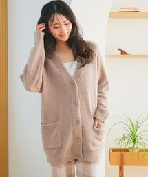 cross marche(クロスマルシェ)の【LAFUKU/ラフク】もちふわマシュマロニットVネックカーディガン/ルームウェア(上下別売り)(ルームウェア/パジャマ)