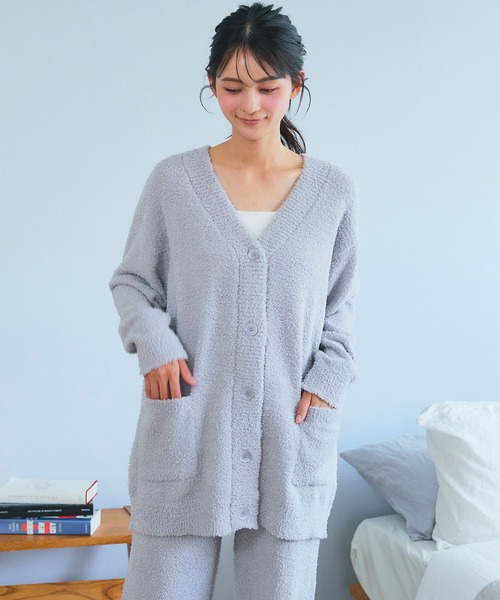 セール】【LAFUKU/ラフク】もちふわマシュマロニットVネック