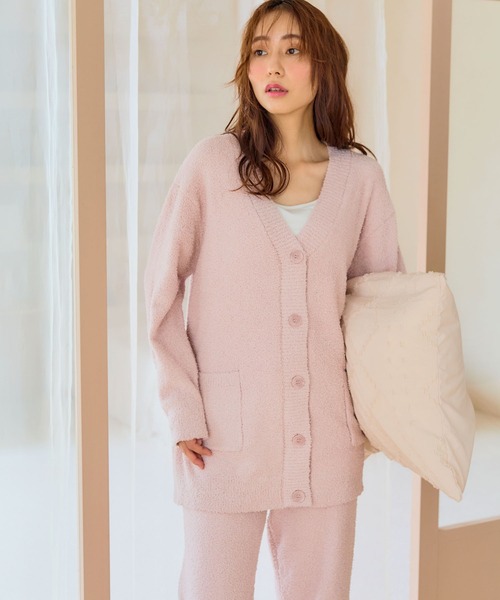 セール】マシュマロニット ゆるVロングカーディガン【LAFUKU/ラフク  