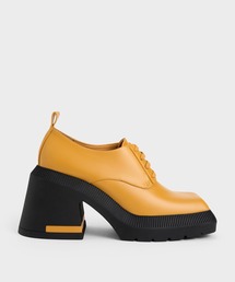 CHARLES & KEITH | Emery エンマリー チャンキージオメトリックブーツ(ドレスシューズ)