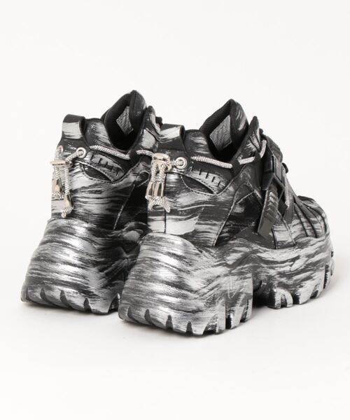 CLUB PARK(クラブパーク)の「ANTHONYWANG/アンソニーワング/WATERMELON-01(B12)(スニーカー・レディース・ブラック・6/8/8.5/9)」の2枚目の写真