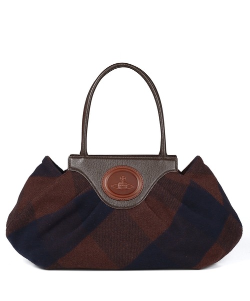“BLANKET CHECK”ハンドバッグM【229169 F20E】