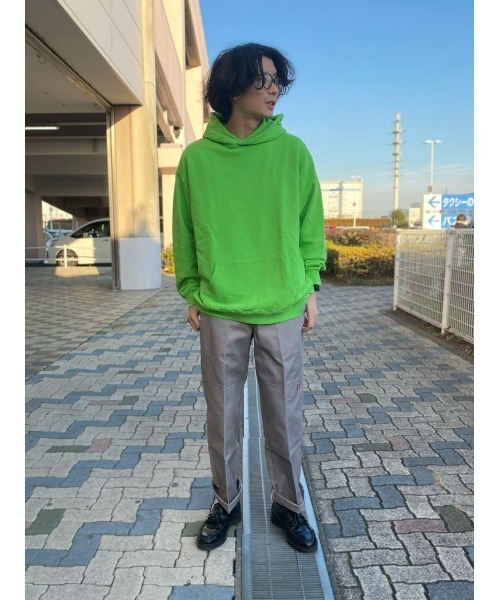 BACK NUMBER（バックナンバー）の「【BACK NUMBER】オーバーダイパーカー（パーカー・メンズ・オフホワイト/オレンジ/ダークグレー/グリーン・M/L/XL）」の21枚目の写真