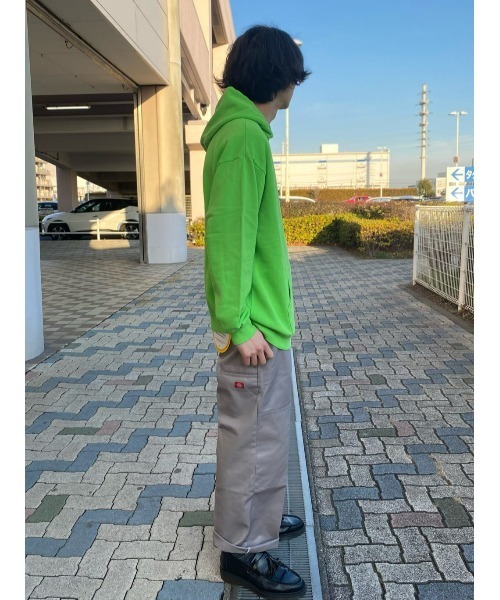 BACK NUMBER（バックナンバー）の「【BACK NUMBER】オーバーダイパーカー（パーカー・メンズ・オフホワイト/オレンジ/ダークグレー/グリーン・M/L/XL）」の22枚目の写真