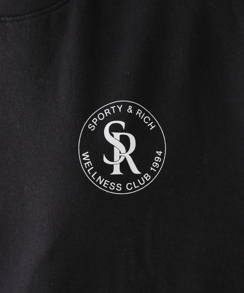 SPORTY&RICH(スポーティアンドリッチ)の「【Sporty & Rich / スポーティーアンドリッチ】 SR CREWNECK(スウェット・レディース・ブラック系その他・SMALL)」の10枚目の写真