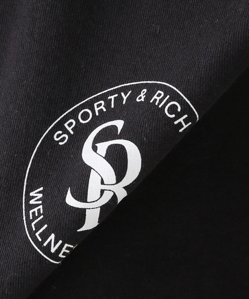 SPORTY&RICH(スポーティアンドリッチ)の「【Sporty & Rich / スポーティーアンドリッチ】 SR CREWNECK(スウェット・レディース・ブラック系その他・SMALL)」の16枚目の写真