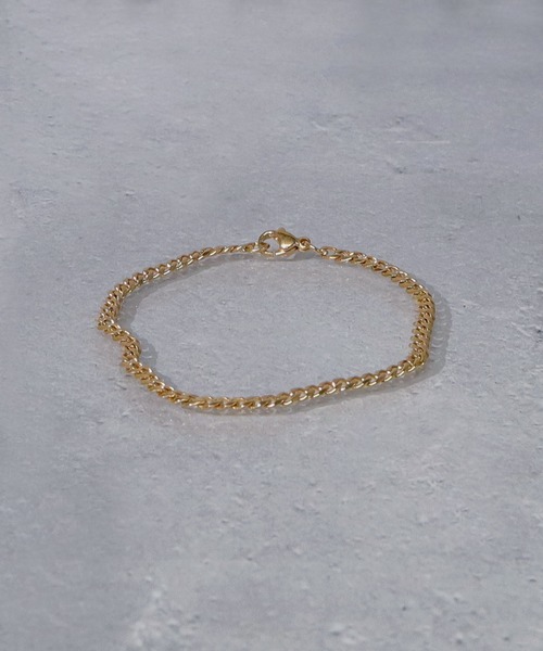 SBG（エスビー）の「SBG 喜平チェーンブレスレット（ブレスレット・メンズ・シルバー系その他/ゴールド/ゴールド系その他/ブラック/ブラック系その他/シルバー・19cm）」の10枚目の写真