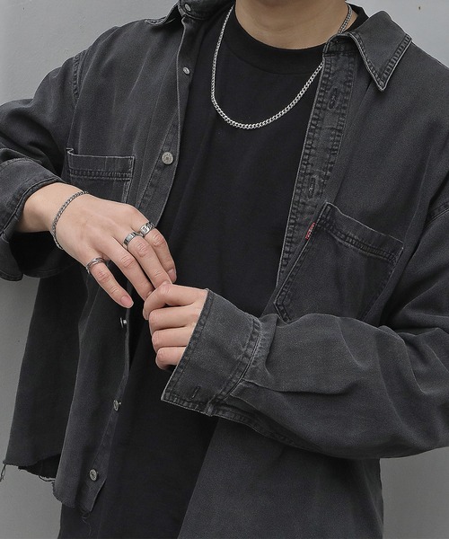 SBG（エスビー）の「SBG 喜平チェーンブレスレット（ブレスレット・メンズ・シルバー系その他/ゴールド/ゴールド系その他/ブラック/ブラック系その他/シルバー・19cm）」の19枚目の写真