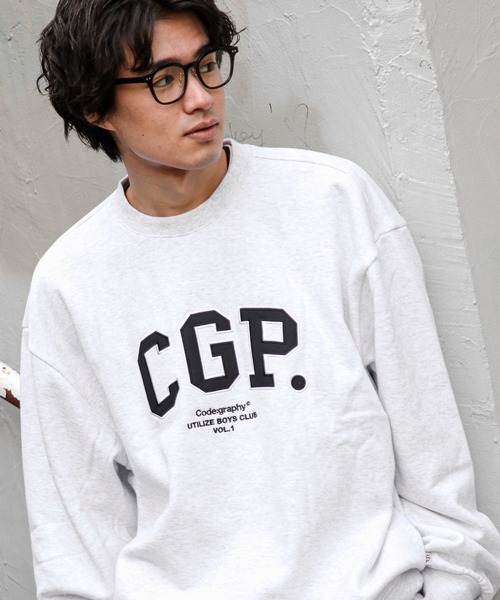Code graphy（コードグラフィー）の「【UNISEX】Code：graphy／ARCH LOGO プルオーバー(裏起毛 ...